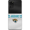 NFL Jacksonville Jaguars White Striped Galaxy S20 Plus Skin