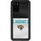 NFL Jacksonville Jaguars White Striped Galaxy S20 Plus Waterproof Case