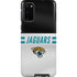 NFL Jacksonville Jaguars White Striped Galaxy S20 Pro Case