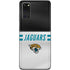 NFL Jacksonville Jaguars White Striped Galaxy S20 Skin