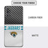 NFL Jacksonville Jaguars White Striped Galaxy S20 Skin