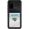 NFL Jacksonville Jaguars White Striped Galaxy S20 Waterproof Case