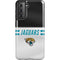 NFL Jacksonville Jaguars White Striped Galaxy S21 5G Pro Case