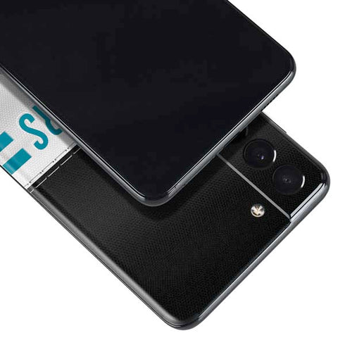 NFL Jacksonville Jaguars White Striped Galaxy S21 5G Skin