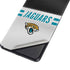 NFL Jacksonville Jaguars White Striped Galaxy S21 5G Skin