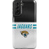 NFL Jacksonville Jaguars White Striped Galaxy S21 FE Pro Case