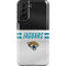 NFL Jacksonville Jaguars White Striped Galaxy S21 Plus 5G Pro Case