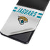 NFL Jacksonville Jaguars White Striped Galaxy S21 Plus 5G Skin