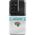 NFL Jacksonville Jaguars White Striped Galaxy S21 Ultra 5G Pro Case