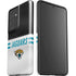 NFL Jacksonville Jaguars White Striped Galaxy S21 Ultra 5G Pro Case