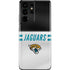 NFL Jacksonville Jaguars White Striped Galaxy S21 Ultra 5G Skin