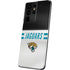 NFL Jacksonville Jaguars White Striped Galaxy S21 Ultra 5G Skin
