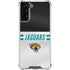 NFL Jacksonville Jaguars White Striped Galaxy S22 Plus Clear Case