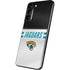 NFL Jacksonville Jaguars White Striped Galaxy S22 Plus Skin