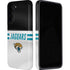 NFL Jacksonville Jaguars White Striped Galaxy S22 Pro Case