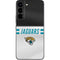 NFL Jacksonville Jaguars White Striped Galaxy S22 Skin