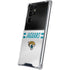 NFL Jacksonville Jaguars White Striped Galaxy S22 Ultra Clear Case