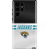 NFL Jacksonville Jaguars White Striped Galaxy S22 Ultra Pro Case