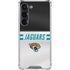 NFL Jacksonville Jaguars White Striped Galaxy S23 Clear Case