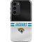 NFL Jacksonville Jaguars White Striped Galaxy S23 Plus Pro Case