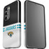 NFL Jacksonville Jaguars White Striped Galaxy S23 Pro Case