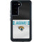 NFL Jacksonville Jaguars White Striped Galaxy S23 Waterproof Case