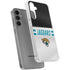 NFL Jacksonville Jaguars White Striped Galaxy S24 Plus Clear Case