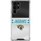 NFL Jacksonville Jaguars White Striped Galaxy S24 Ultra Clear Case