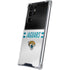 NFL Jacksonville Jaguars White Striped Galaxy S24 Ultra Clear Case