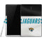 NFL Jacksonville Jaguars White Striped Samsung Galaxy Tab Skin