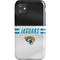 NFL Jacksonville Jaguars White Striped iPhone 11 Impact Case