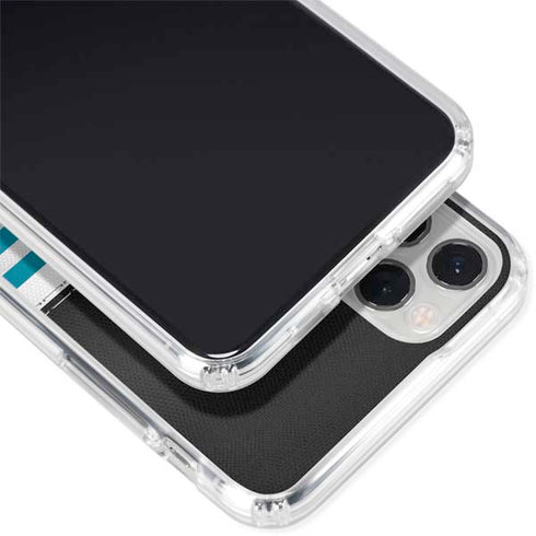 NFL Jacksonville Jaguars White Striped iPhone 11 Pro Clear Case