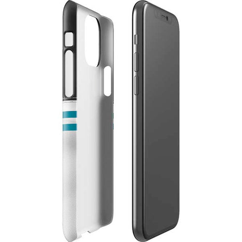 NFL Jacksonville Jaguars White Striped iPhone 11 Pro Lite Case