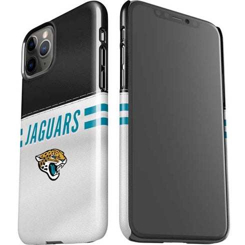 NFL Jacksonville Jaguars White Striped iPhone 11 Pro Lite Case