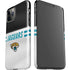 NFL Jacksonville Jaguars White Striped iPhone 11 Pro Lite Case