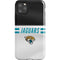 NFL Jacksonville Jaguars White Striped iPhone 11 Pro Max Impact Case