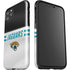 NFL Jacksonville Jaguars White Striped iPhone 11 Pro Max Impact Case