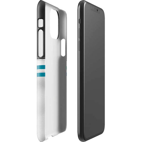 NFL Jacksonville Jaguars White Striped iPhone 11 Pro Max Lite Case