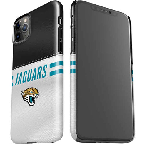 NFL Jacksonville Jaguars White Striped iPhone 11 Pro Max Lite Case