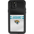 NFL Jacksonville Jaguars White Striped iPhone 11 Pro Max Waterproof Case
