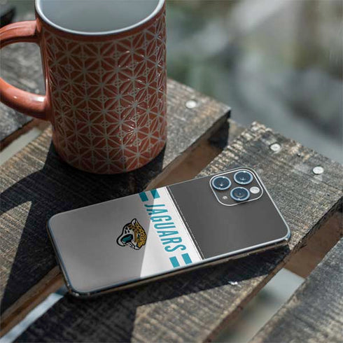 NFL Jacksonville Jaguars White Striped iPhone 11 Pro Skin