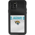 NFL Jacksonville Jaguars White Striped iPhone 11 Pro Waterproof Case