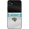 NFL Jacksonville Jaguars White Striped iPhone 11 Skin