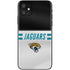 NFL Jacksonville Jaguars White Striped iPhone 11 Skin
