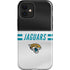 NFL Jacksonville Jaguars White Striped iPhone 12 Impact Case