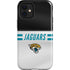 NFL Jacksonville Jaguars White Striped iPhone 12 Mini Impact Case