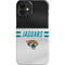 NFL Jacksonville Jaguars White Striped iPhone 12 Mini Lite Case