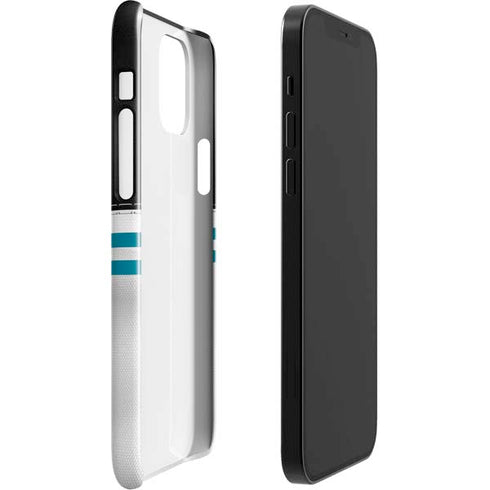 NFL Jacksonville Jaguars White Striped iPhone 12 Mini Lite Case