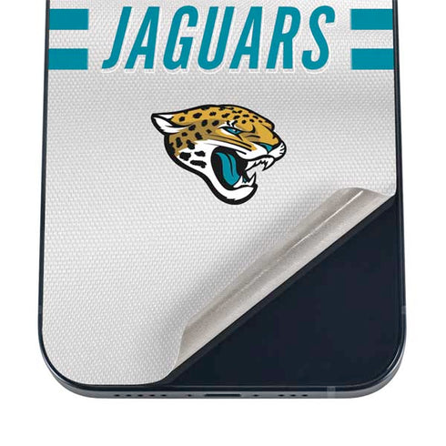 NFL Jacksonville Jaguars White Striped iPhone 12 Mini Skin