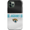 NFL Jacksonville Jaguars White Striped iPhone 12 Pro Impact Case
